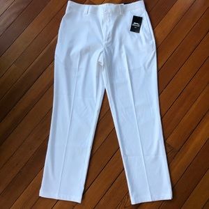 NWT White Slazenger Golf Pants
